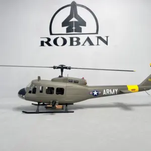 Roban UH-1D Army 470 Size Scale Helicopter – RTF