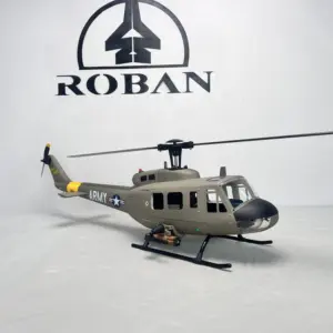 Roban UH-1D Army 470 Size Scale Helicopter – RTF