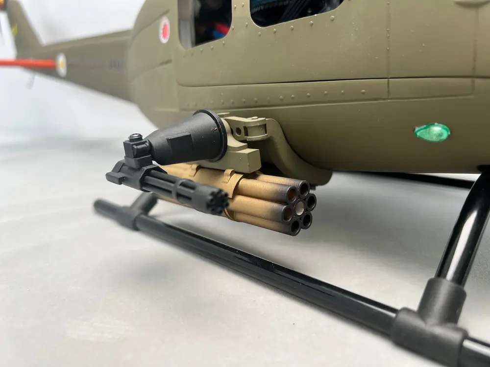 Roban UH-1D Army 470 Size Scale Helicopter – RTF