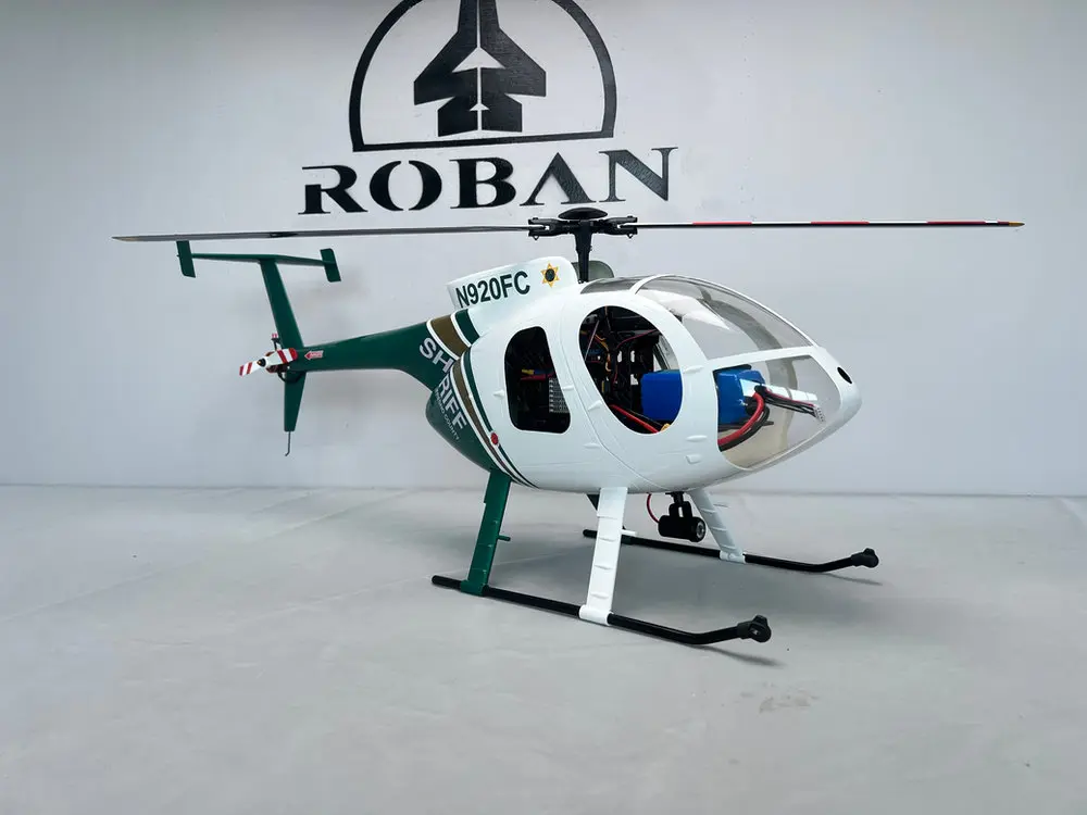 Roban MD500E 470 Size Scale Helicopter – RTF
