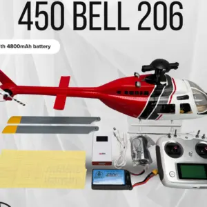 Roban Bell 206 450 Size Scale Helicopter – RTF