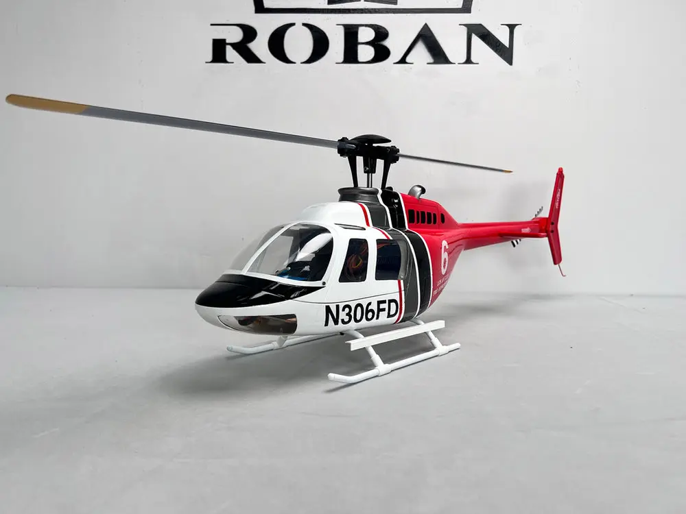 Roban Bell 206 450 Size Scale Helicopter – RTF