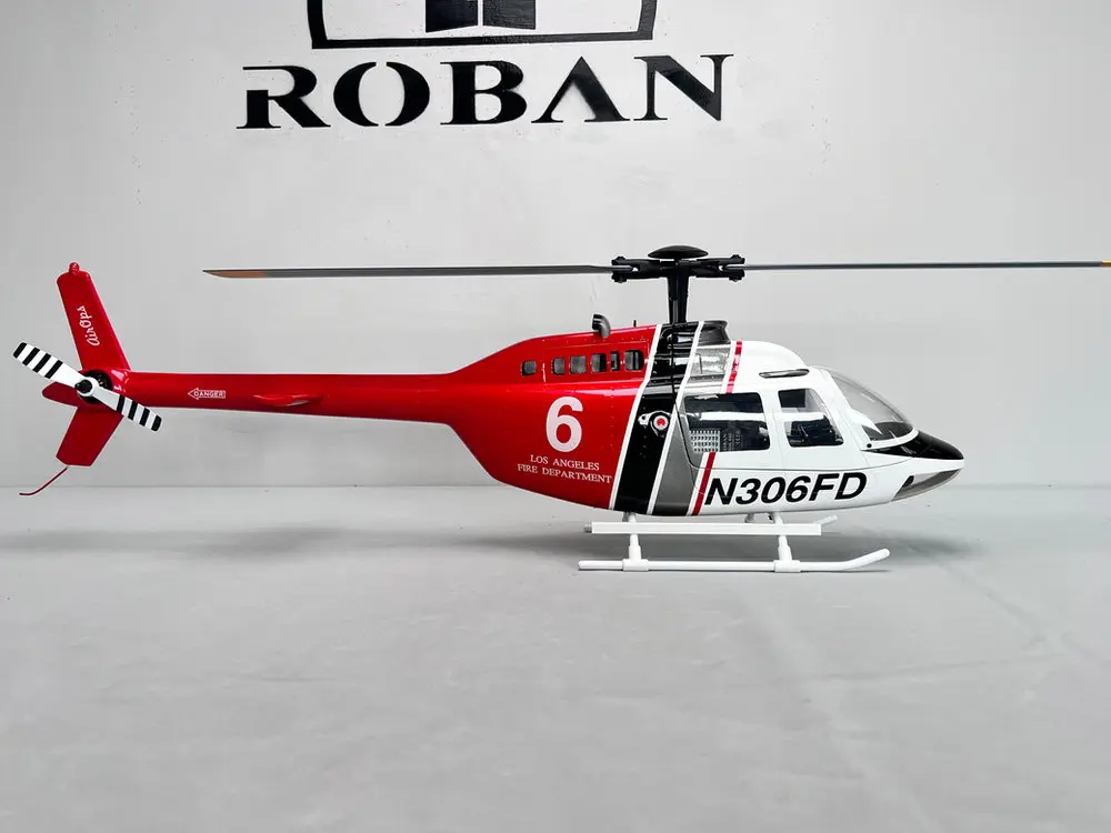 Roban Bell 206 450 Size Scale Helicopter – RTF