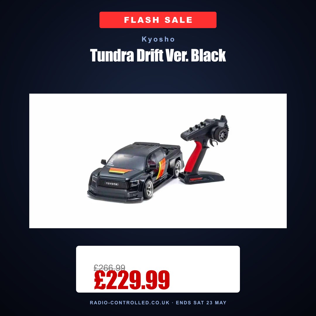 Kyosho Tundra Drift Ver. Black flash-sale tile