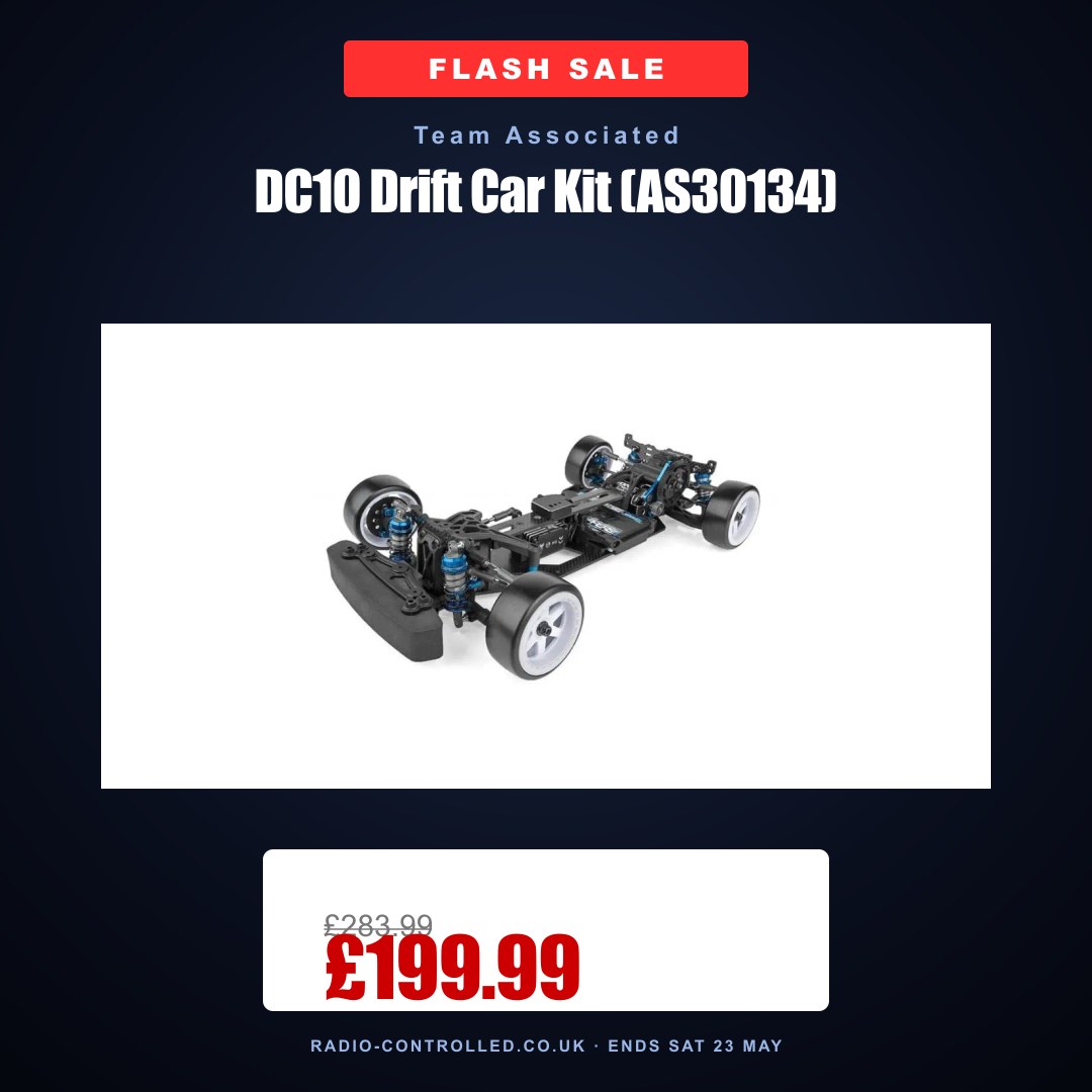 Team Associated DC10 Drift Car Kit (AS30134) flash-sale tile