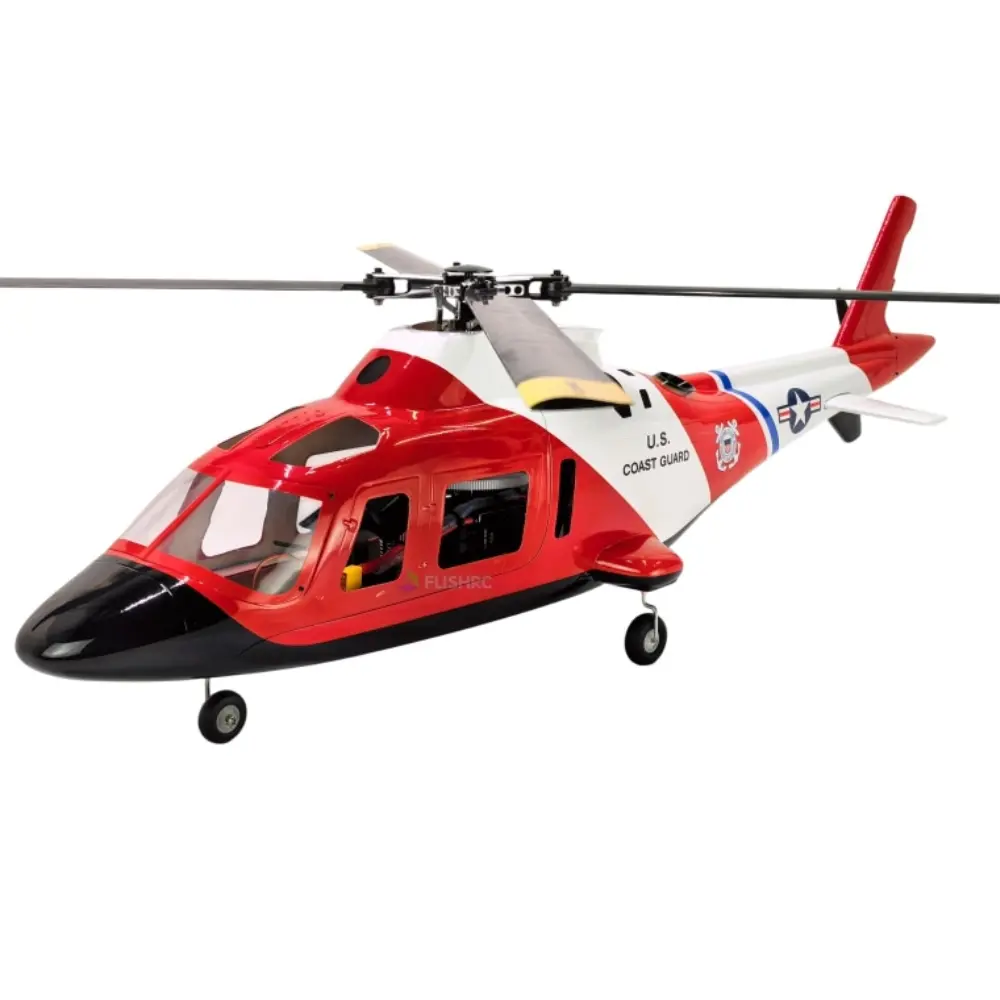 FLISHRC A109 Coast Guard RTF FL500 V2 500 Class/Size Scale RC Helicopter