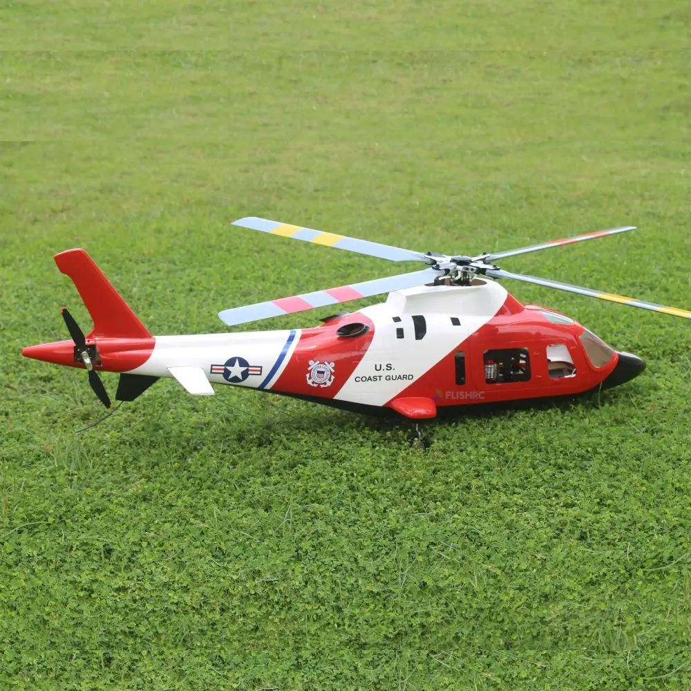 FLISHRC A109 Coast Guard RTF FL500 V2 500 Class/Size Scale RC Helicopter