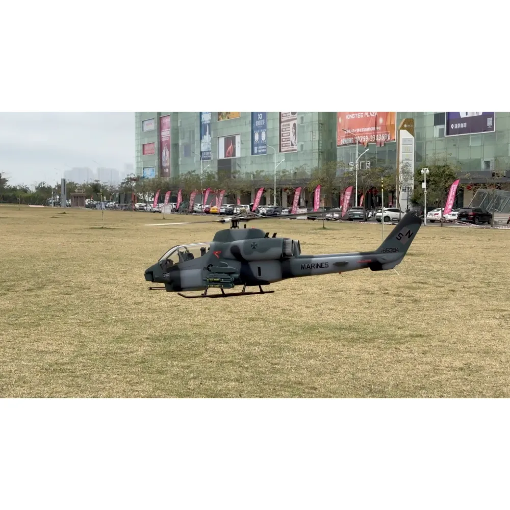 FLISHRC AH-1 Cobra (Camouflage) RTF Scale RC Helicopter - FL500 V2 500 Class/Size