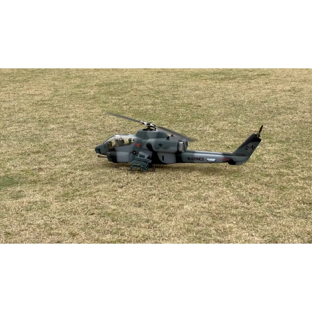 FLISHRC AH-1 Cobra (Camouflage) RTF Scale RC Helicopter - FL500 V2 500 Class/Size