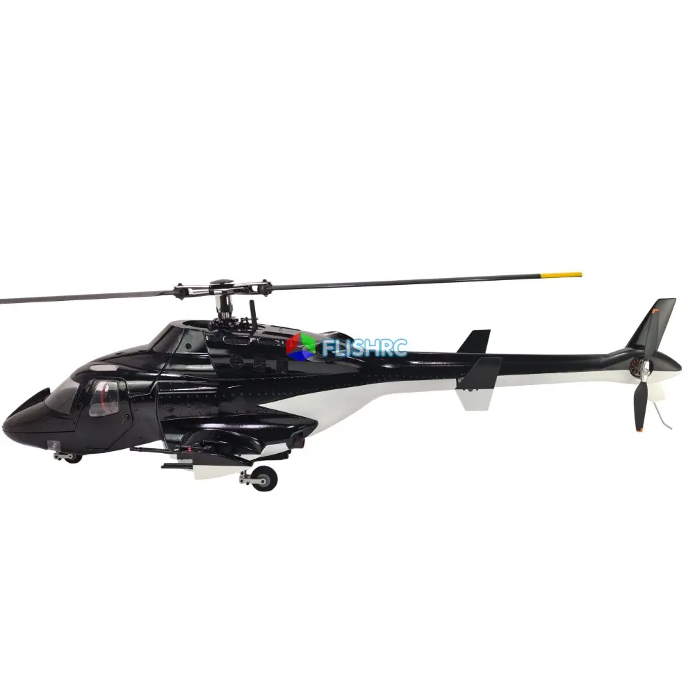 FLISHRC Airwolf V2 Pro 500 scale RC helicopter side profile