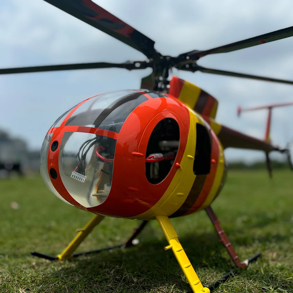 FLISHRC MD500D Magnum RTF FL500 V2 500 Class/Size Scale RC Helicopter