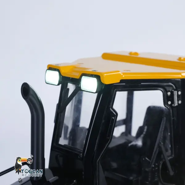 Metal 1/12 RC Bulldozer D3 Remote Control Hydraulic Engineering Vehicles 4CH Valve Construction Car Light Sound Flysky ST8 Radio 3S Battery