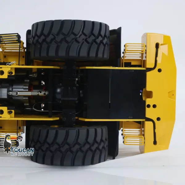 1/14 Metal RC Hydraulic Loader E260L Remote Control Construction Vehicle Flysky ST8 Radio Lock Differential Axle Fork Quick Coupler Light Sound ESC Battery