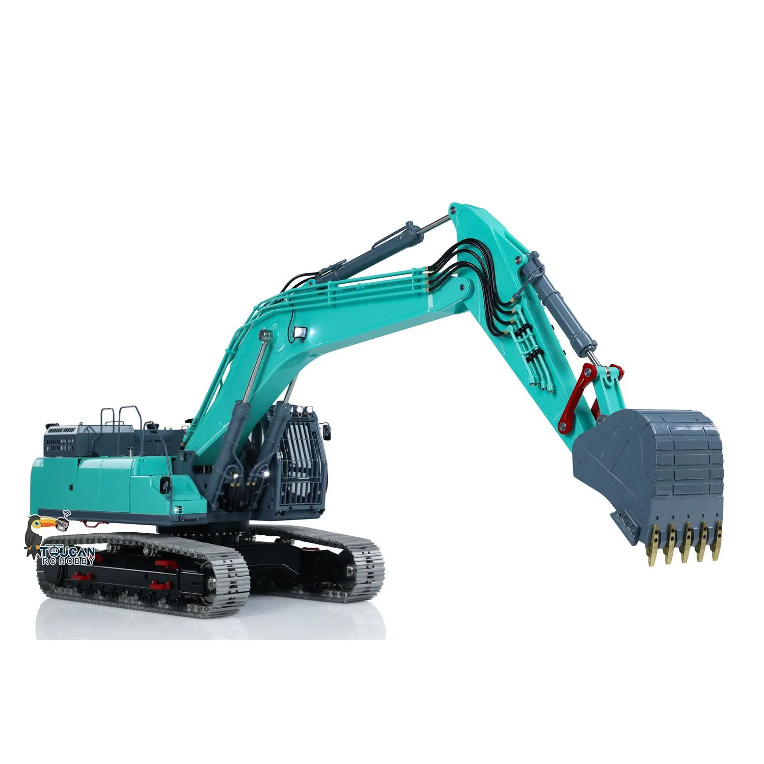 LESU 1/14 RC Metal Excavator SK500 Remote Control Hydraulic Digger RTR Model Construction Vehicles 6CH Valve 3MAP Pump PL18EV Lite Radio CNC for Adult