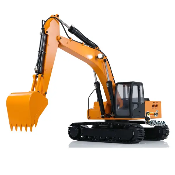 JDMODEL 1/12 Hydraulic Excavator 4200XL Metal Digger Construction Vehicles RC Hobby Grade Truck Tripper Bucket Pump Tube Tracks Radio