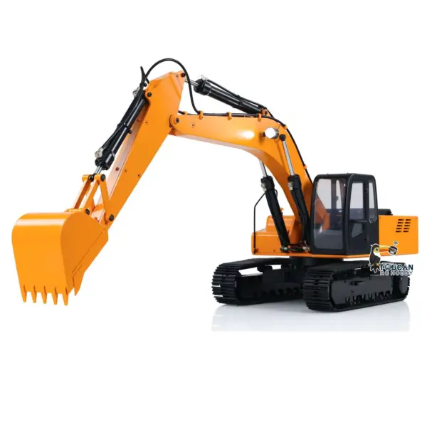 JDMODEL 1/12 Hydraulic Excavator 4200XL Metal Digger Construction Vehicles RC Hobby Grade Truck Tripper Bucket Pump Tube Tracks Radio