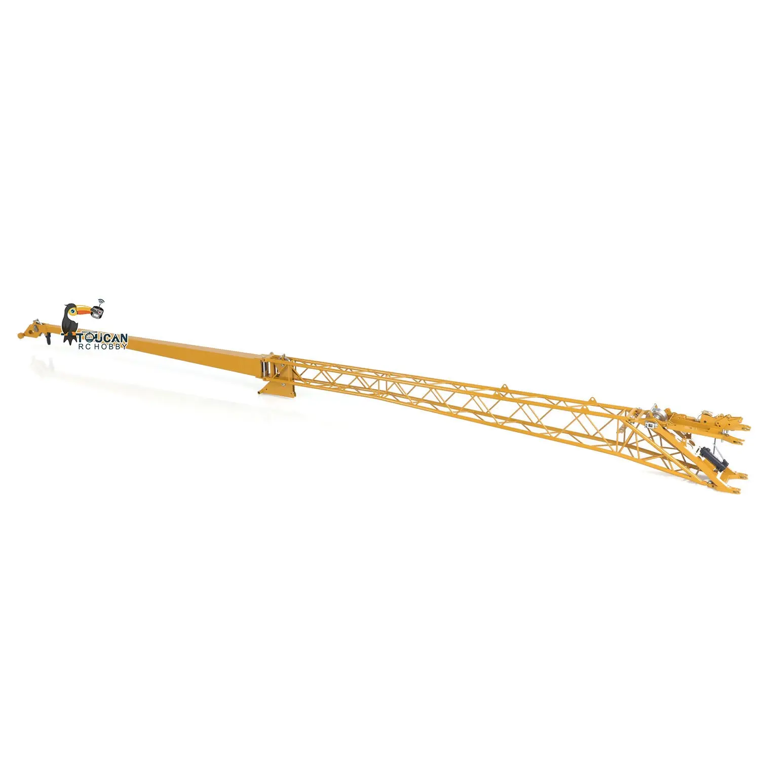 Eyewhale Metal 1/14 RC Mobile Crane Truck D1050 All Terrain Remote Control Hydraulic Construction Vehicles FlySky PL18EV Sound Light System