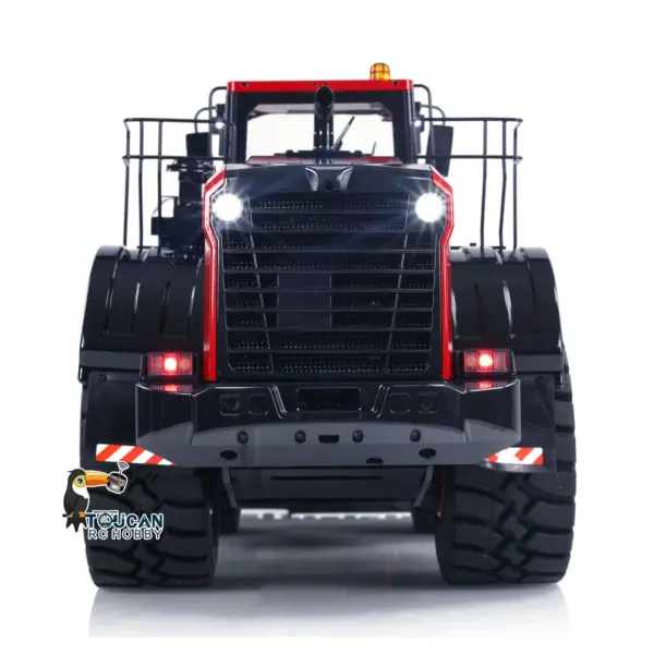1/14 RC Metal Hydraulic Loader WA480 Whee1d Electric Construction Heavy Machine Quick Coupler Fork Bucket Light Sound ST8 Radio Battery