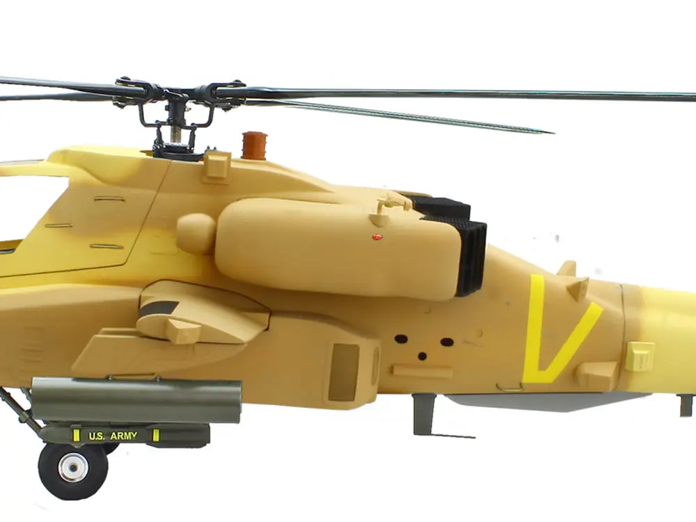 Roban AH-64 Apache 700 Size Scale Helicopter – ARF