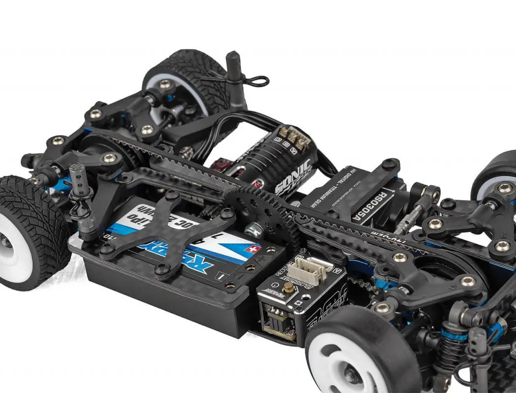 Team Associated Tc28 4wd Team Kit With Radbody Mako X & Wheel/Tyres