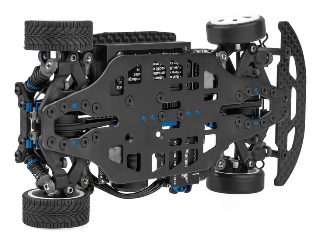 Team Associated Tc28 4wd Team Kit With Radbody Mako X & Wheel/Tyres