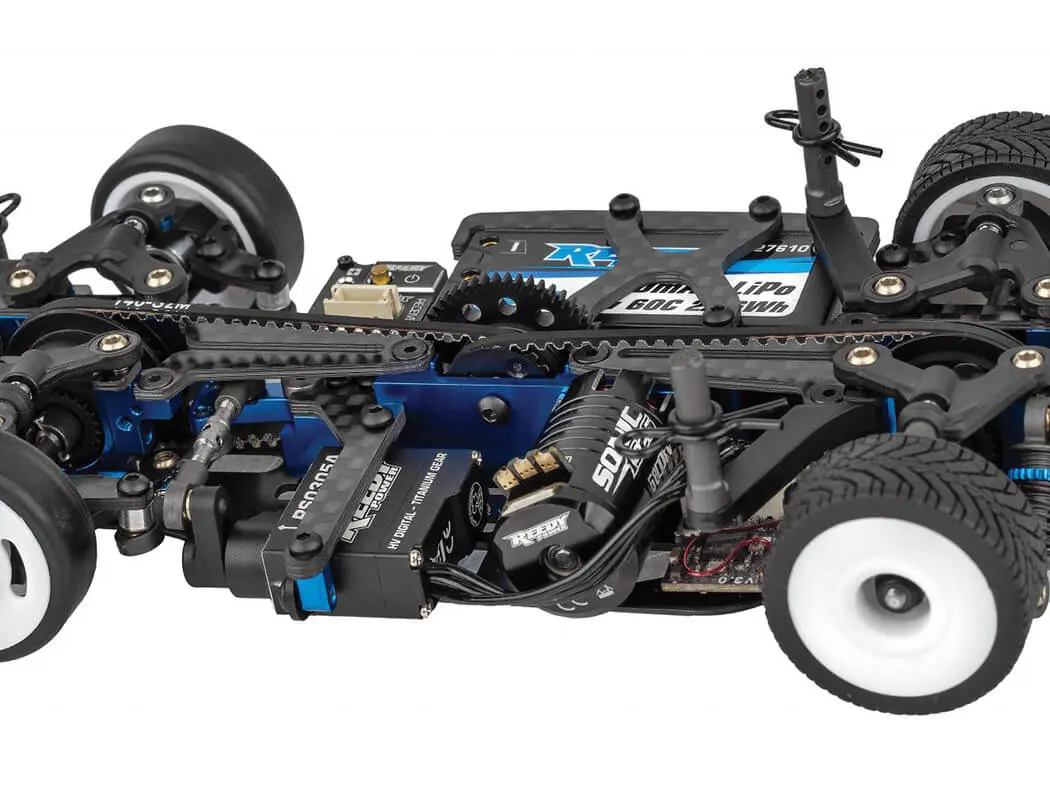 Team Associated Tc28 4wd Team Kit With Radbody Mako X & Wheel/Tyres