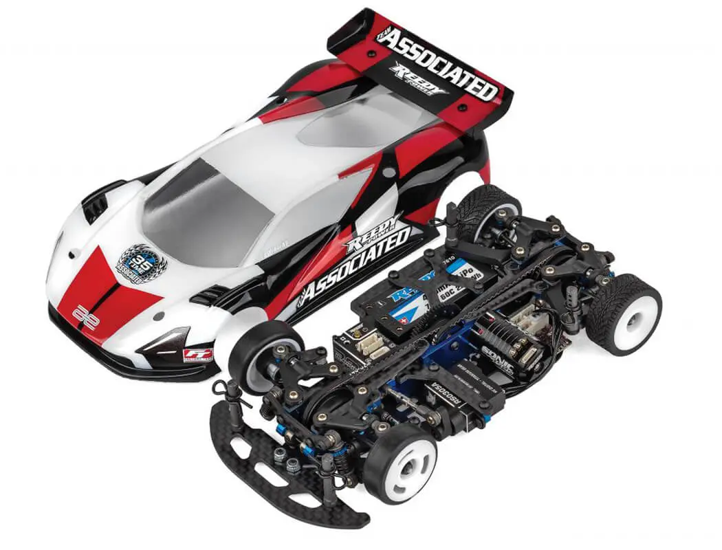 Team Associated Tc28 4wd Team Kit With Radbody Mako X & Wheel/Tyres