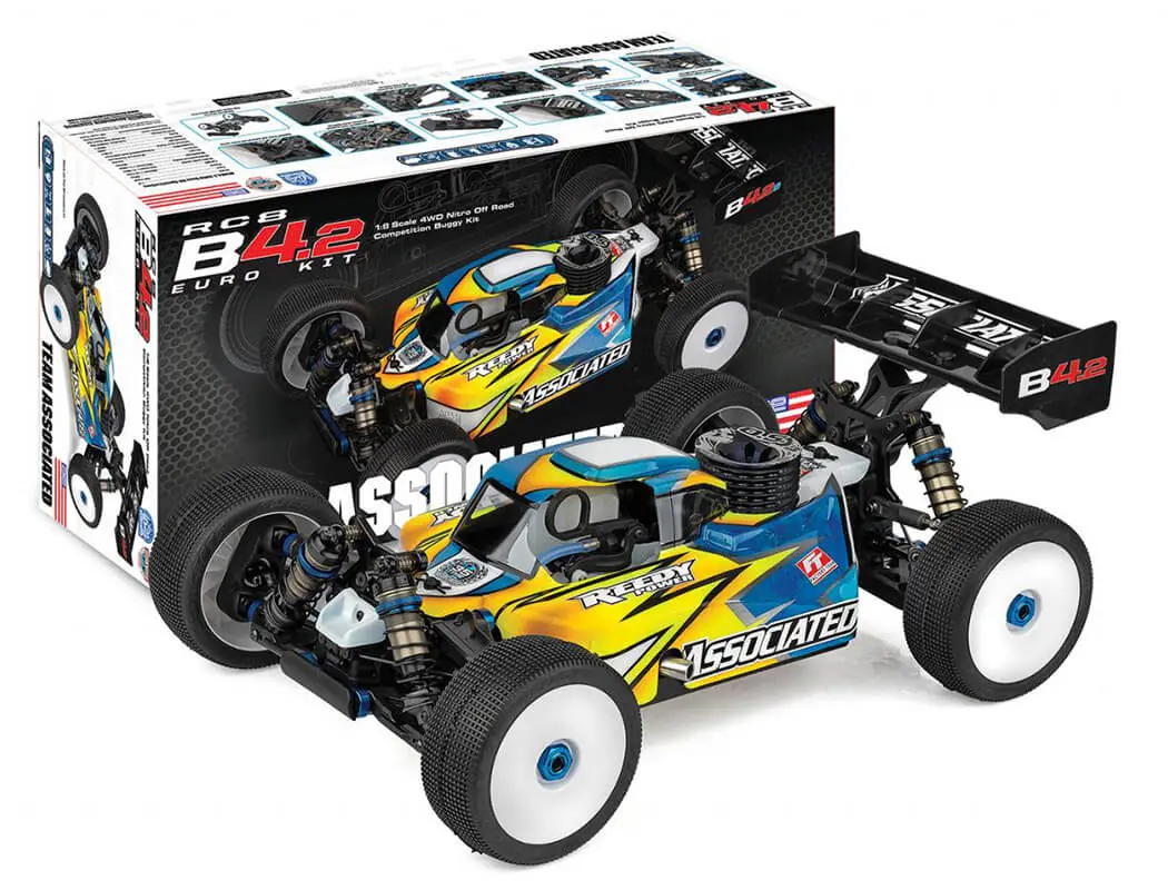 Team Associated RC8B4.2 Team Kit 1/8 Nitro Buggy Euro Edit