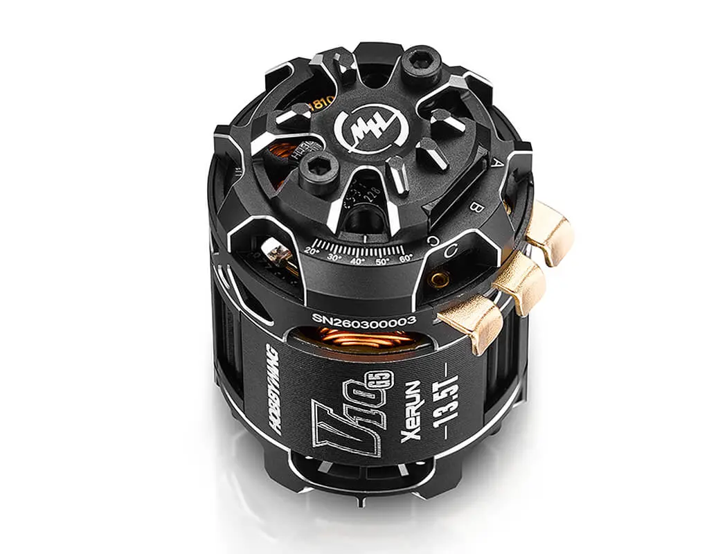 Hobbywing Xerun V10 13.5T G5 Torque Black Motor