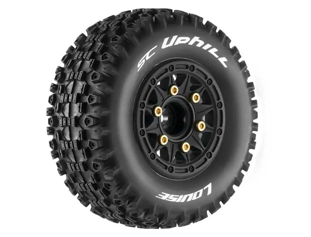 Louise Rc Sc-Uphill 1/10 Fr Soft Black 12,14,17mm Removabl