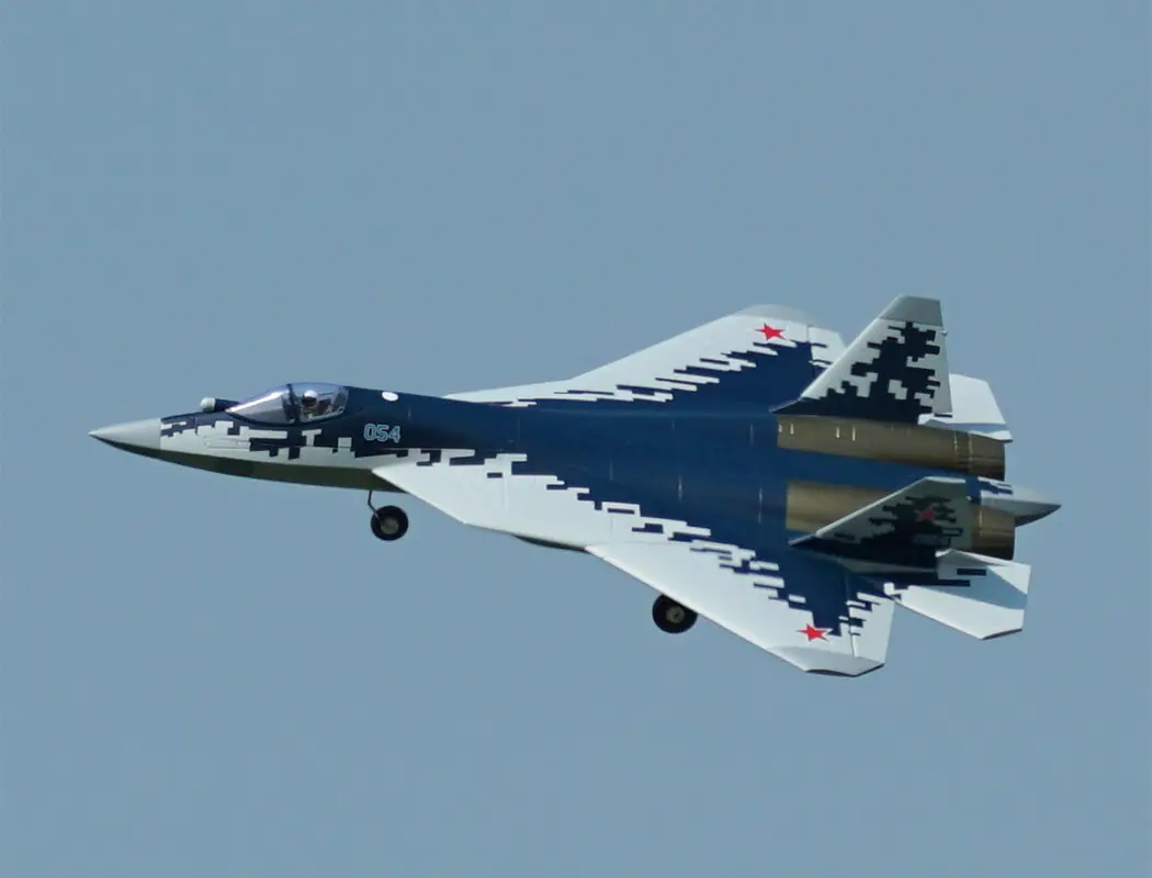 Xfly Twin 40mm Su-57 Edf 700mm Jet Without Tx/Rx/Batt