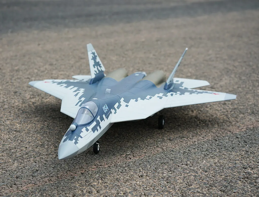 Xfly Twin 40mm Su-57 Edf 700mm Jet Without Tx/Rx/Batt