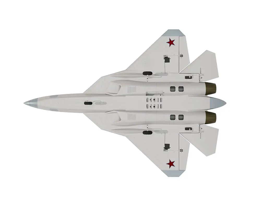 Xfly Twin 40mm Su-57 Edf 700mm Jet Without Tx/Rx/Batt