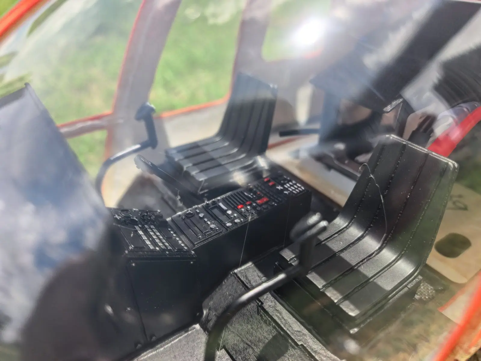 FLISHRC BO105 (MBB Bölkow Orange) RTF FL500 V2 500 Class/Size Scale RC Helicopter