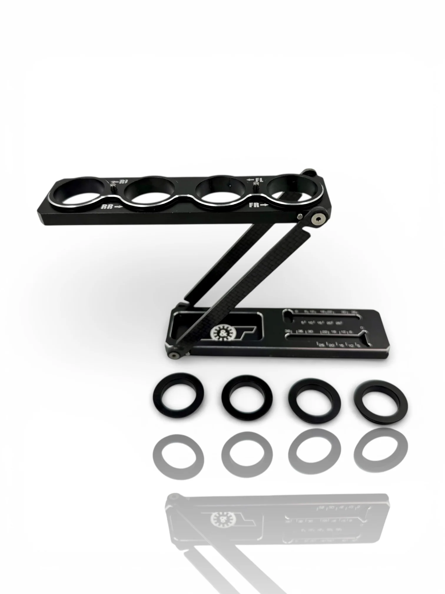 J&T Bearings Collapsible 1/8 & 1/10 Shock Stand