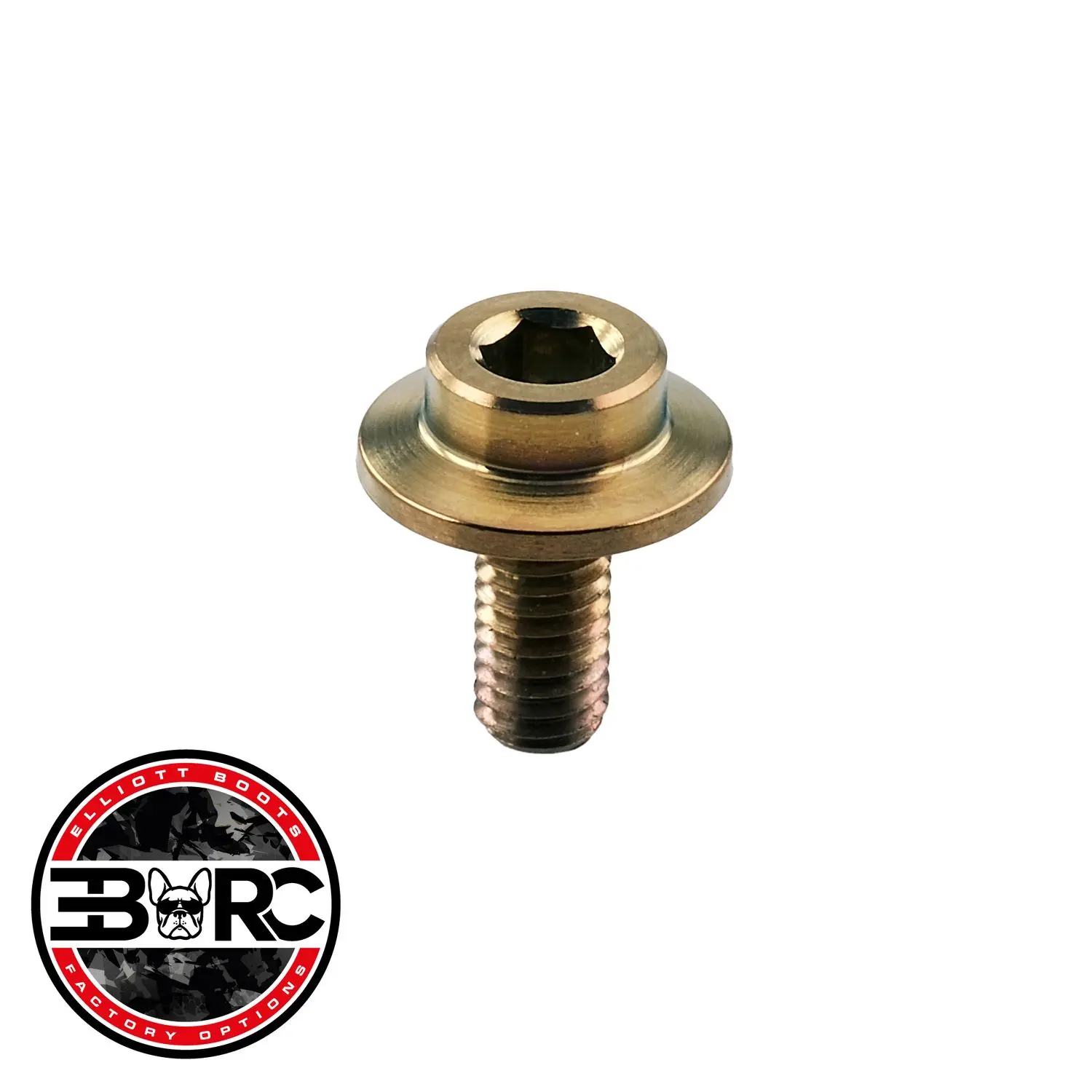 EBRC CLUTCH RETAINER SCREW TITANIUM OFF ROAD, GOLD
