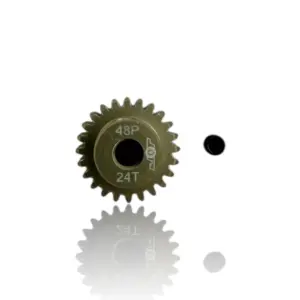J&T Lightweight Hard Anodized 48P Aluminum Pinion Gears – 19T