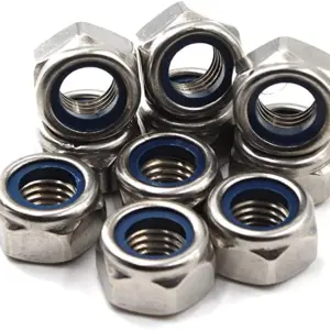 ERP – M3 Steel Nyloc Nuts – pk10