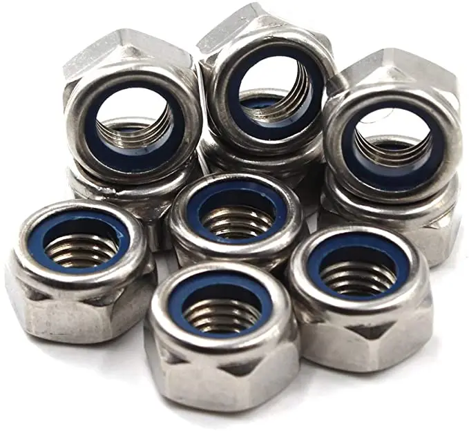 ERP – M3 Steel Nyloc Nuts – pk10