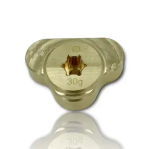J&T Universal Brass Chassis Weight 30g