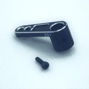 ERP Alloy 25T Offset Servo Horns – Black