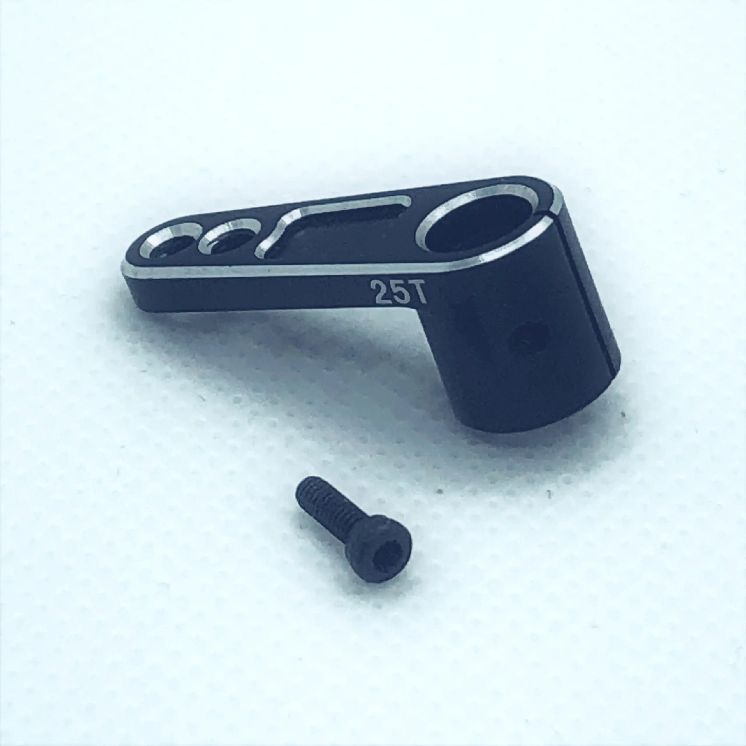 ERP Alloy 25T Offset Servo Horns – Black