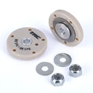 Valve shock pistons 5×1.35 + 1×1.35 Flat (O.D. 15.90mm/I.D. 2.6mm/H. 2.5mm)