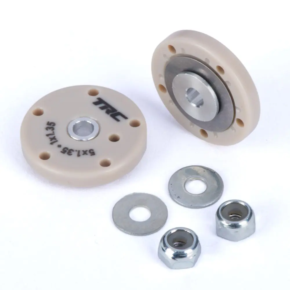 Valve shock pistons 5×1.35 + 1×1.35 Flat (O.D. 15.90mm/I.D. 2.6mm/H. 2.5mm)