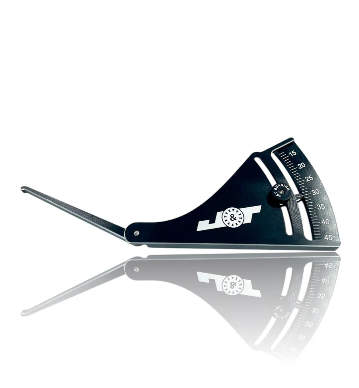 J&T Bearing Co. Aluminium Ride Height Gauge (13-45mm)