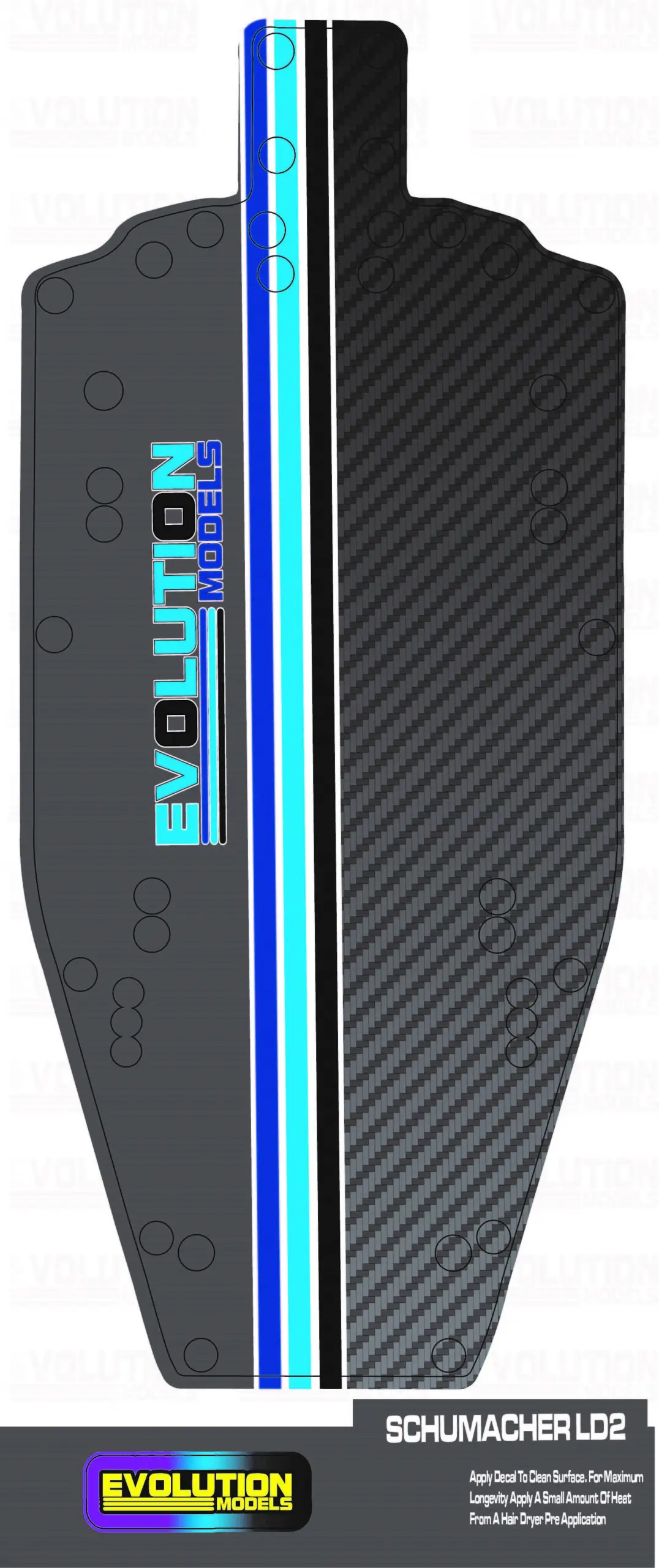 ERP121 Chassis Skins (B6.4, LD2, S12-2, B6.4D, PR SB401, PR S1V4, LD3) – LD2