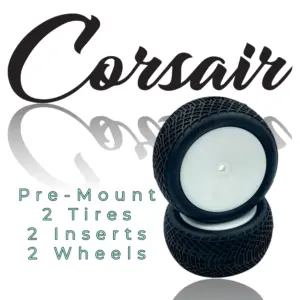 Pro-Motion Corsair 2.2” Rear Tyres Pre-Mount