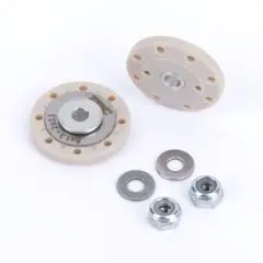 Valve shock pistons 7×1.3 + 1×1.3 Flat (O.D. 15.85mm/I.D. 2.6mm/H. 2.5mm)