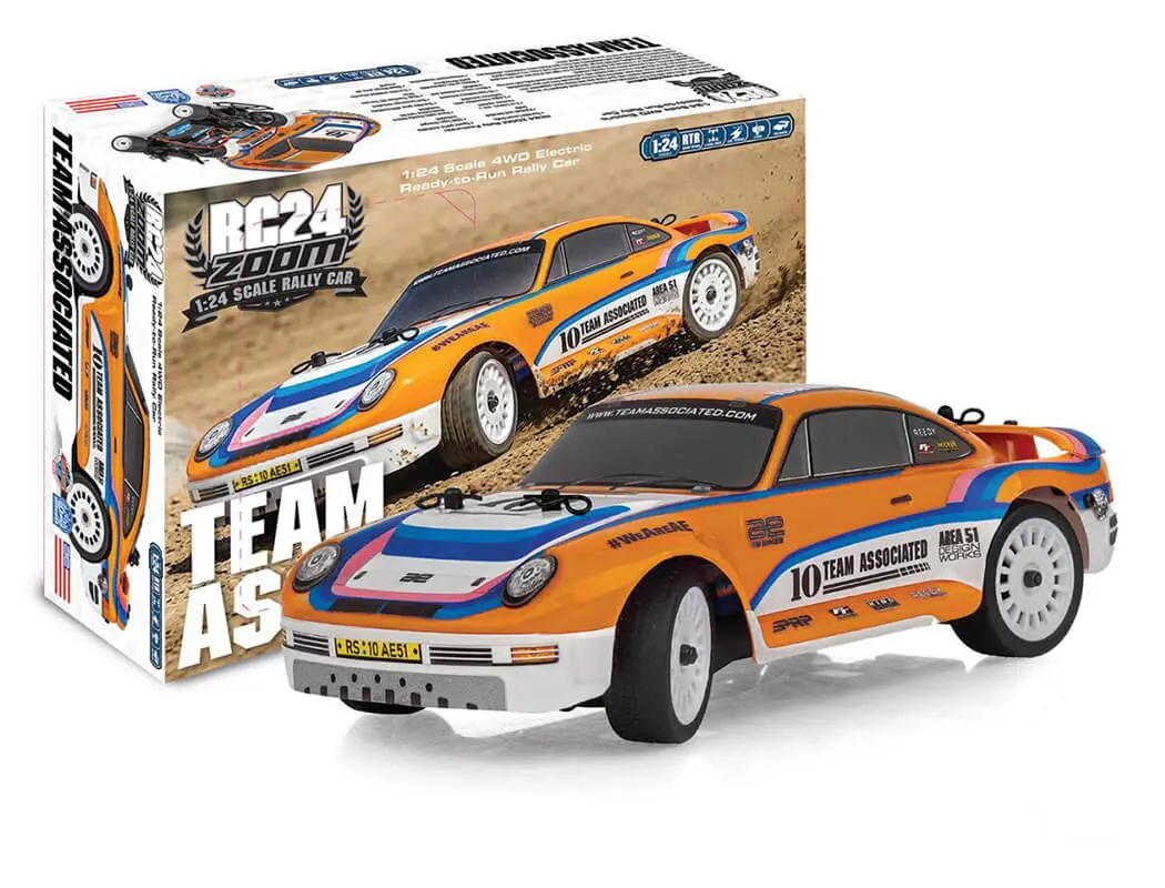 Team Associated Rc24 Zoom 4wd Rally RTR