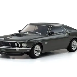Kyosho Fazer Fz02 (L) Ford Mustang Boss 429 Black 1969 1:10 Full Set